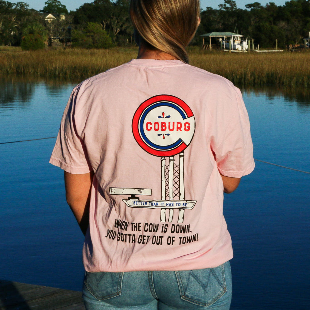 Baby Pink 'Get Out Of Town' T-shirt