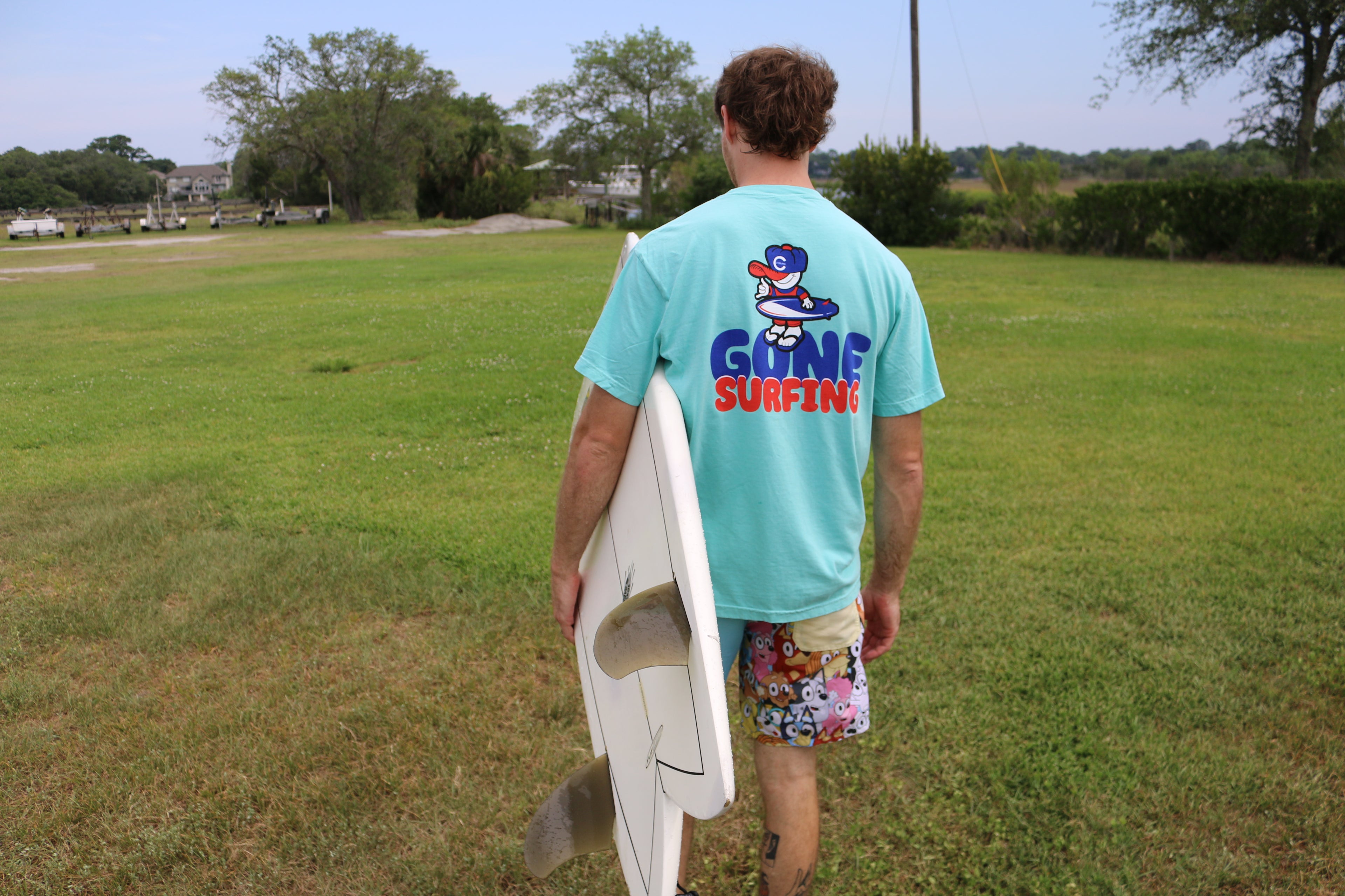 Chalky Mint 'Gone Surfin' T-Shirt